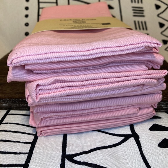 12 Pc Set Cotton Dinner Napkins, WASHABLE REUSABLE FORMAL PARTY WEDDING BRIDAL - Picture 1 of 4